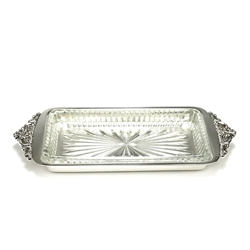 Wallace Baroque Silverplate Cranberry Dish