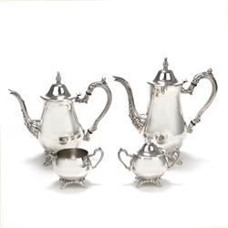 Oneida Du Maurier Silverplate 4-PC Tea & Coffee Service