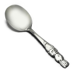 Gift Stainless PETER RABBIT Baby/child/toddler SPOON Silverware With  Plastic Handle Nice Condition 
